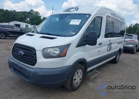 2018 Ford Transit-350 Xl из США, поврежденный, VIN 1FBZX2CM9JKA14387